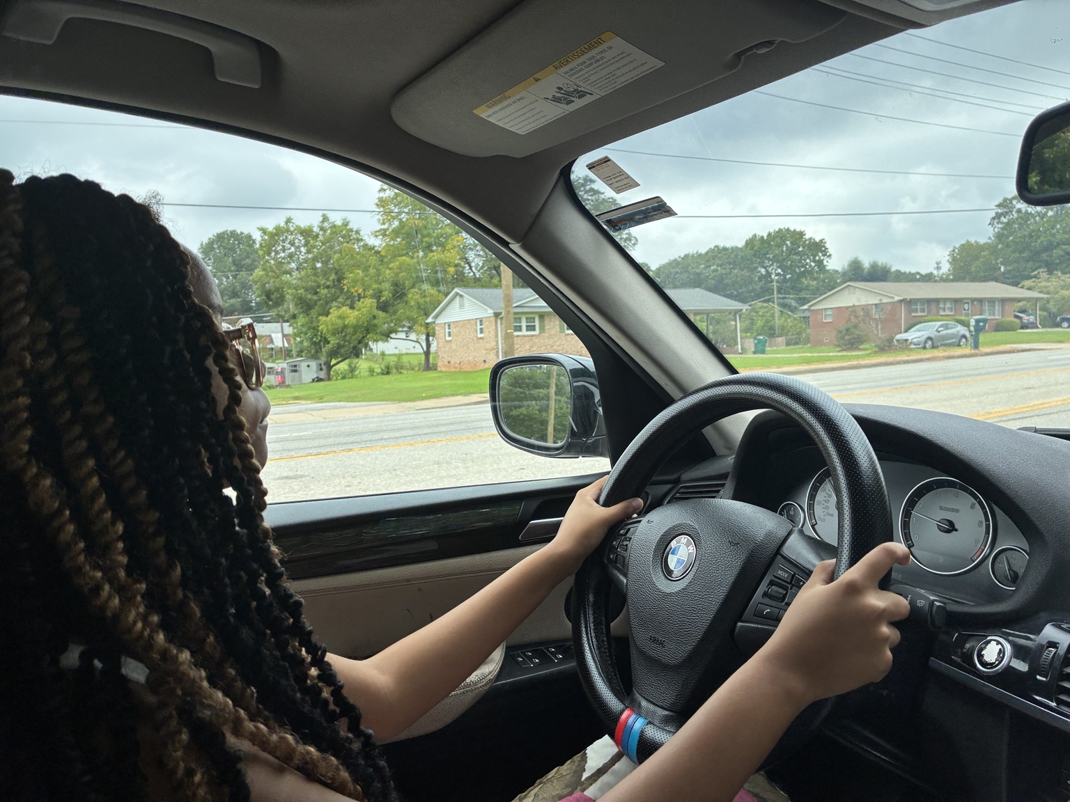 Contextual evidence from the August 30 supervised driving session